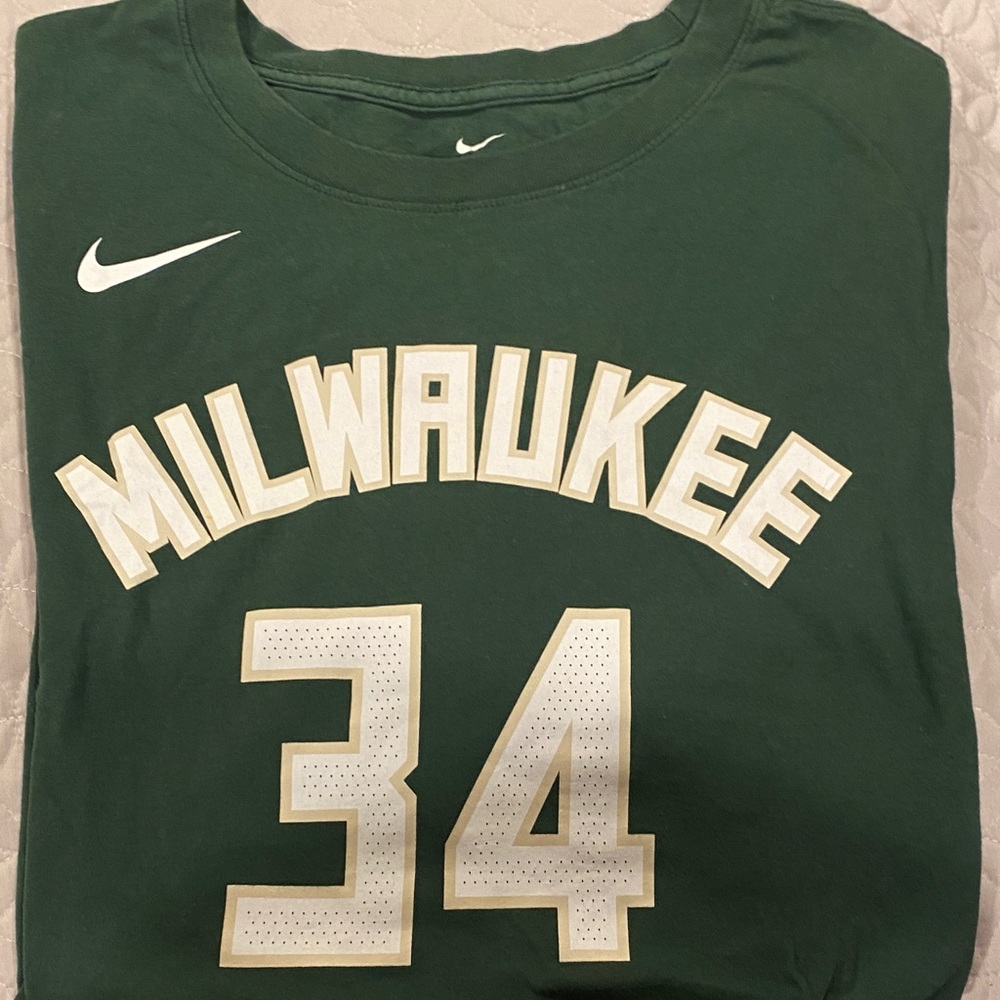 Nike Green Milwaukee Short Sleeve Tee